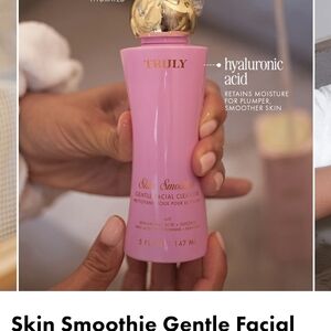 NWT Truly Beauty Skin Smoothie Gentle Facial Cleanser - SEALED Glass Skin Dewy